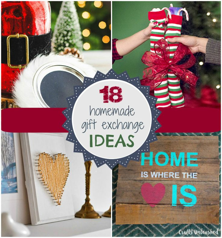 Best ideas about Gift Exchange Gift Ideas
. Save or Pin Gift Exchange Ideas 18 Homemade Holiday Gifts Now.