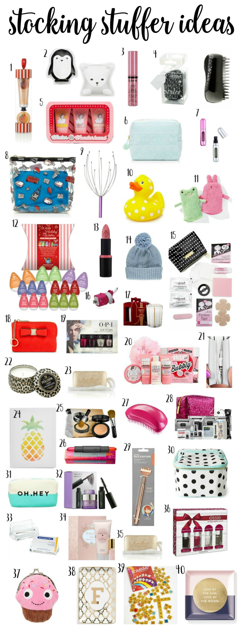 Best ideas about Gift Exchange Ideas $50
. Save or Pin Christmas Stocking Stuffer Ideas Now.