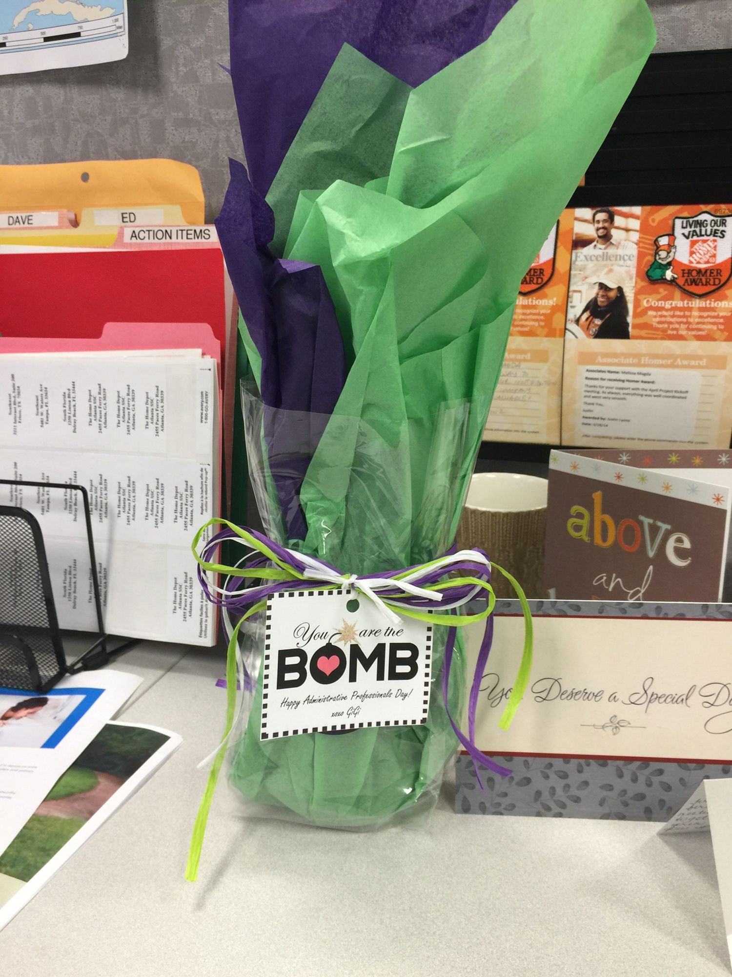 Best ideas about Gift Ideas Administrative Assistant
. Save or Pin Administrative professionals day You re the BOMB With a Now.