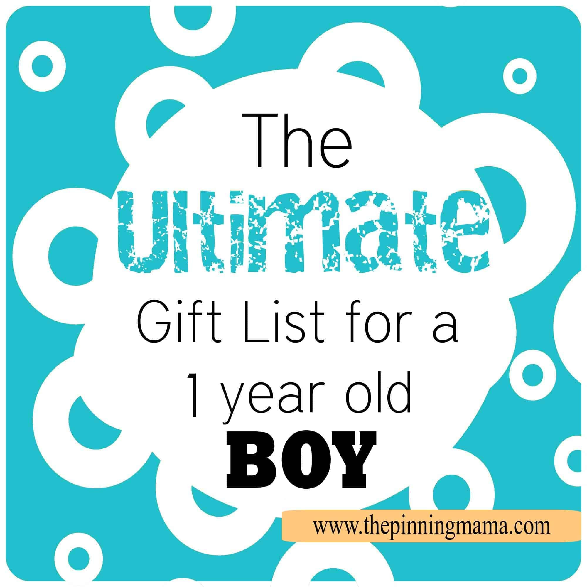 Best ideas about Gift Ideas For 1 Year Old Boy
. Save or Pin Ultimate Gift List for a 1 Year Old Boy Now.