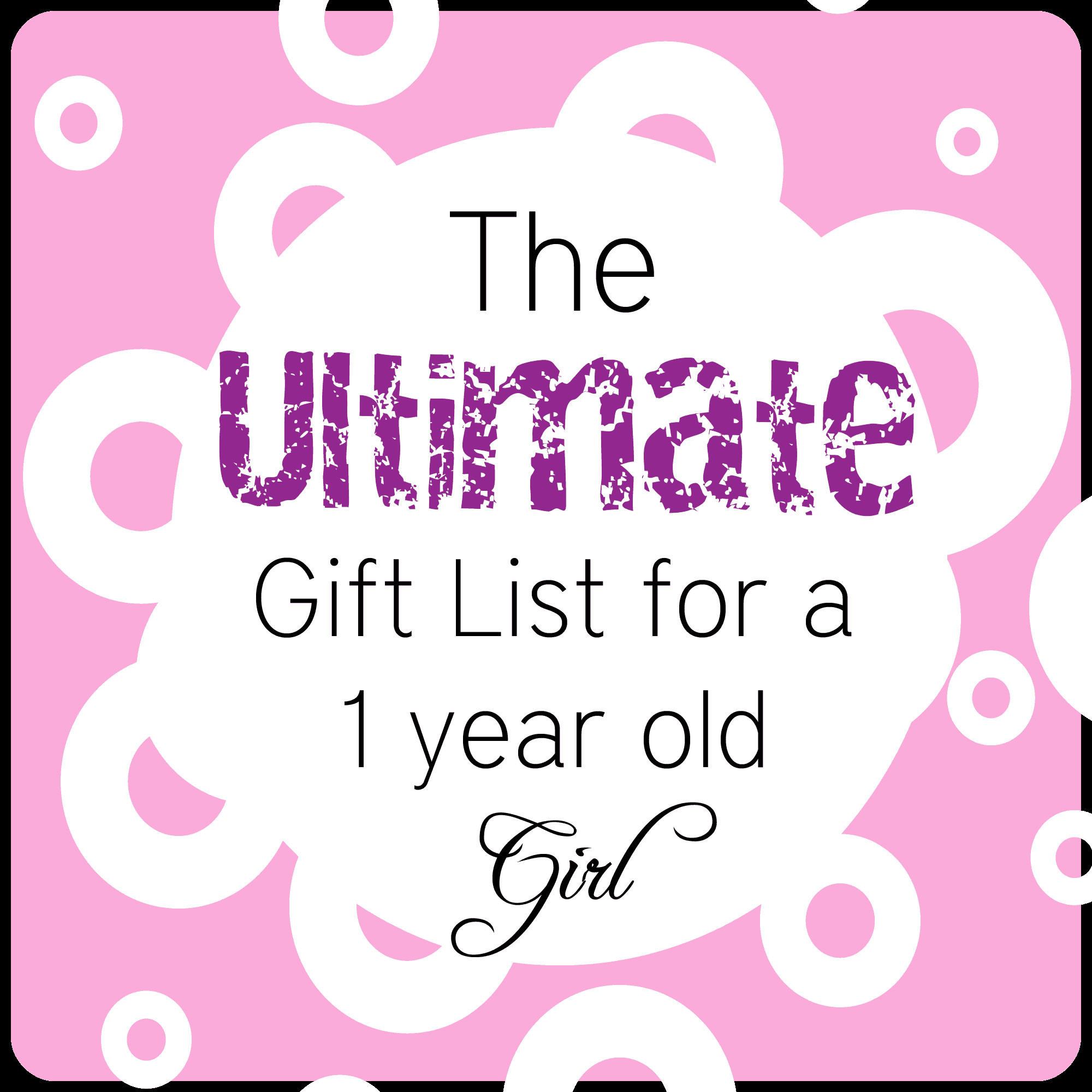 Best ideas about Gift Ideas For 1 Year Old Girl
. Save or Pin The Ultimate List of Gift Ideas for a 1 Year Old Girl Now.