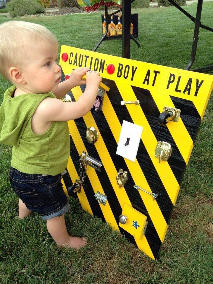 Best ideas about Gift Ideas For 1 Yr Old Boy
. Save or Pin Boy at play board 1 year old birthday t Genius Idea Now.