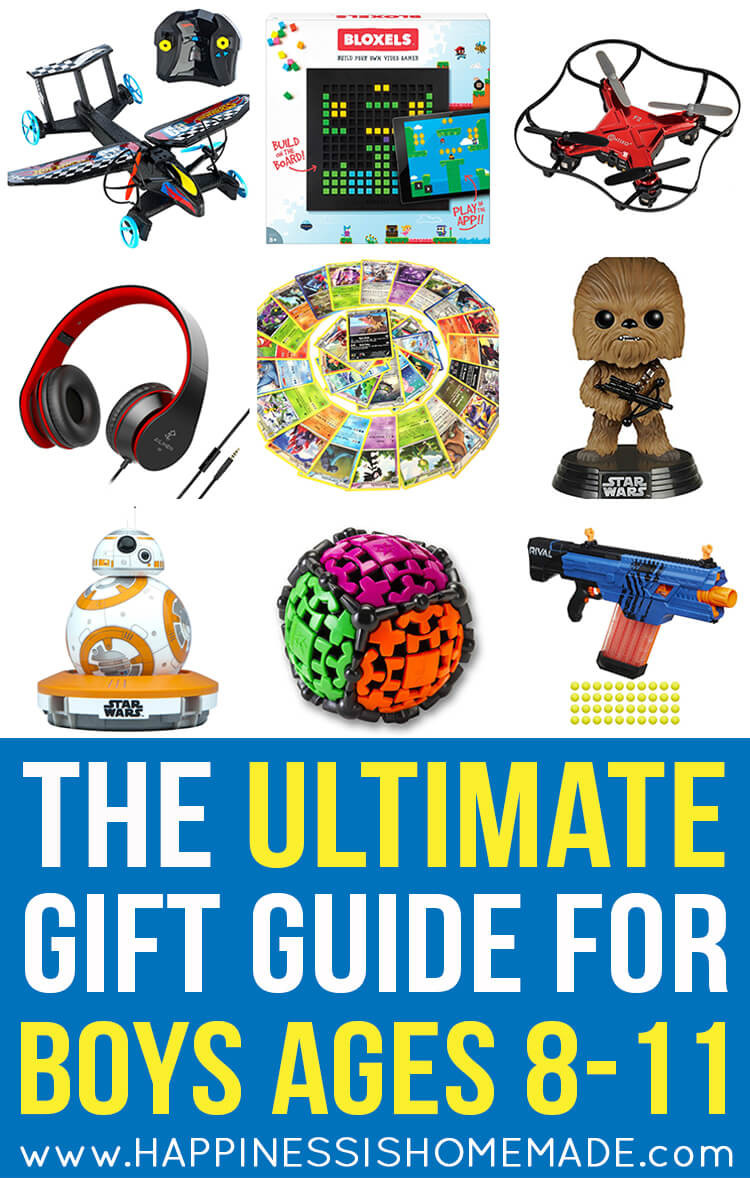 Best ideas about Gift Ideas For 10 Yr Old Boy
. Save or Pin The Best Gift Ideas for Boys Ages 8 11 Happiness is Homemade Now.