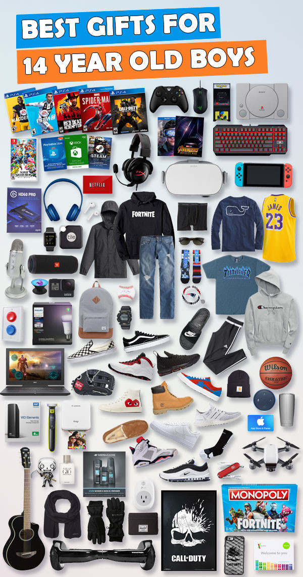 Best ideas about Gift Ideas For 14 Year Old Boy
. Save or Pin Gifts For 14 Year Old Boys [Over 150 Gifts ] Now.