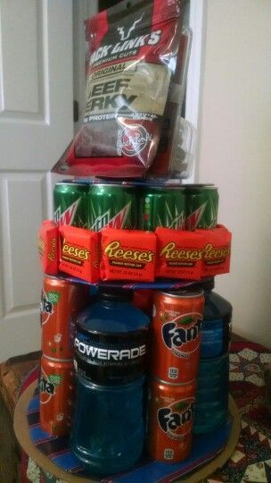 Best ideas about Gift Ideas For 18 Year Old Male
. Save or Pin Personalized Tower of Treats for 18 year old boy man Now.