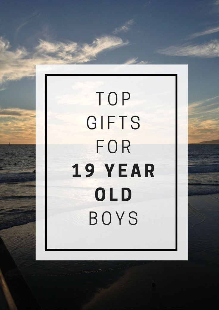 Best ideas about Gift Ideas For 19 Year Old Boy
. Save or Pin 90 best images about Best Gifts for Teen Boys on Pinterest Now.
