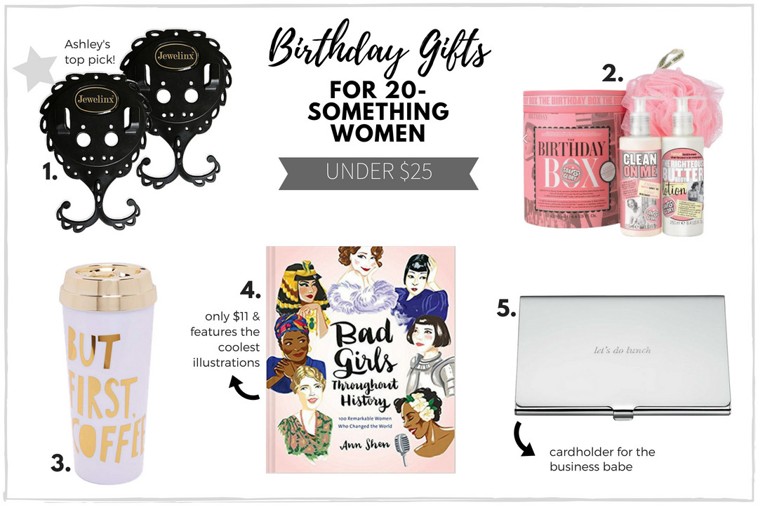 Best ideas about Gift Ideas For 20 Somethings Female
. Save or Pin Birthday Gifts for 20 Something Women Under $25 $55 $125 Now.