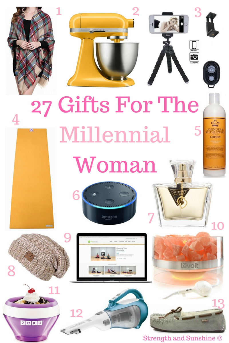 Best ideas about Gift Ideas For 20 Somethings Female
. Save or Pin 27 Gifts For The Millennial Woman Now.