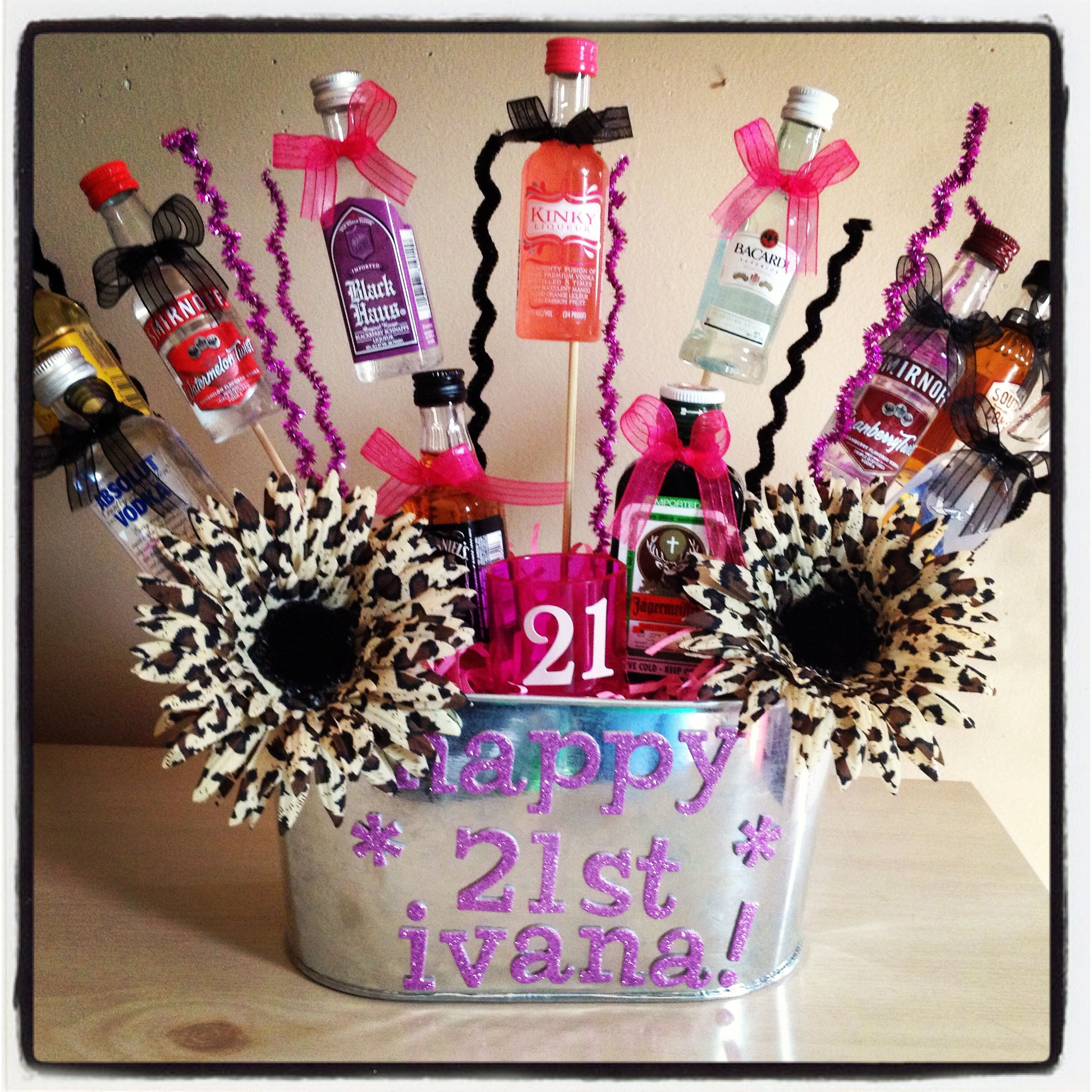 Best ideas about Gift Ideas For 21St Birthday
. Save or Pin 21st Birthday Basket Crafty crafty Now.