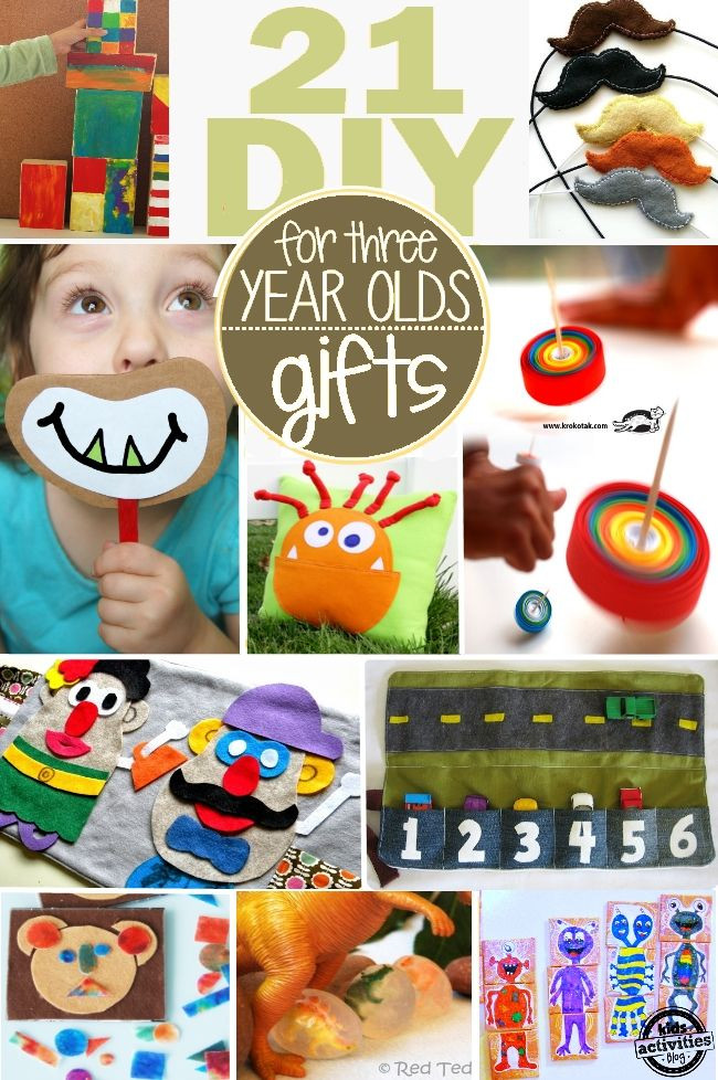 Best ideas about Gift Ideas For 3 Year Old
. Save or Pin 21 Homemade Gifts for 3 Year Olds Now.
