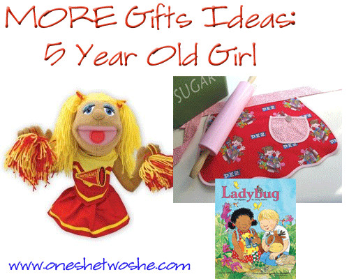 Best ideas about Gift Ideas For 5 Year Old Girl
. Save or Pin Gift Ideas 5 Year Old Girl so she says Now.