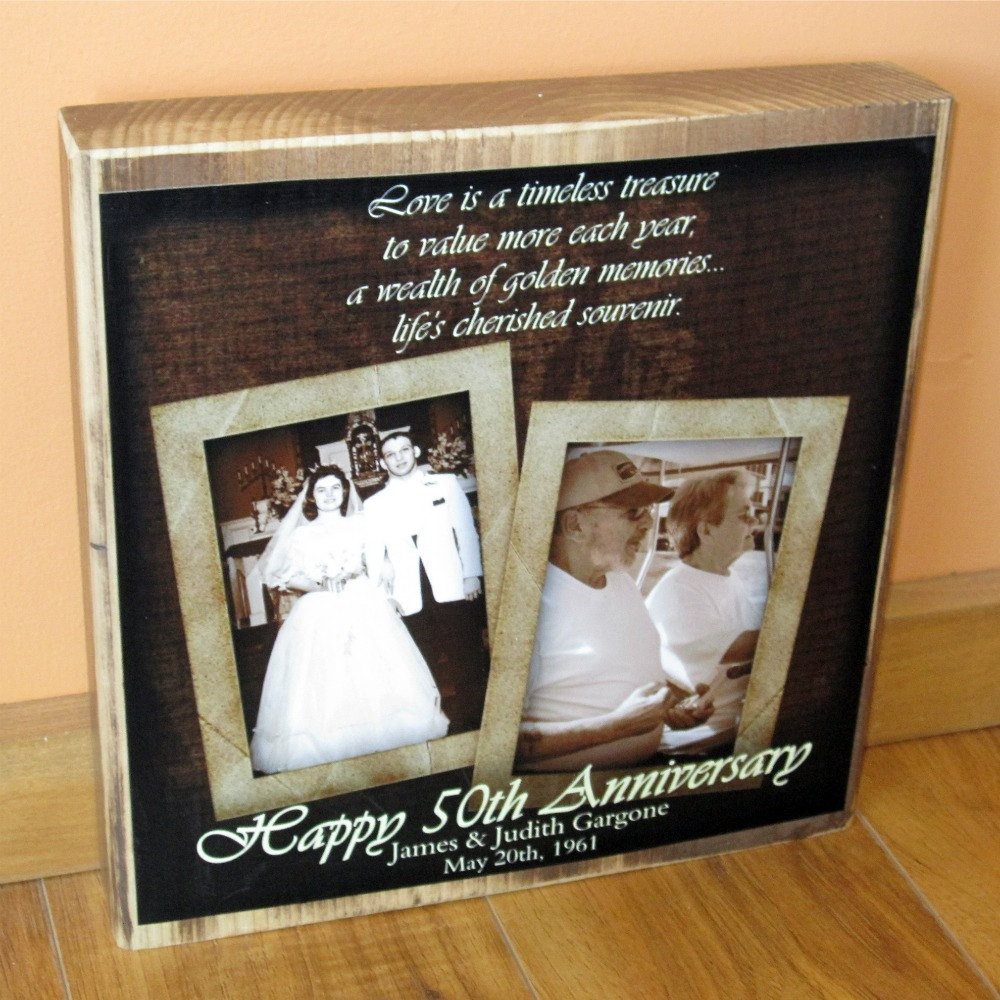 Best ideas about Gift Ideas For 50Th Wedding Anniversary
. Save or Pin 50th Wedding Anniversary Gift PERSONALIZED COLLAGE Now.