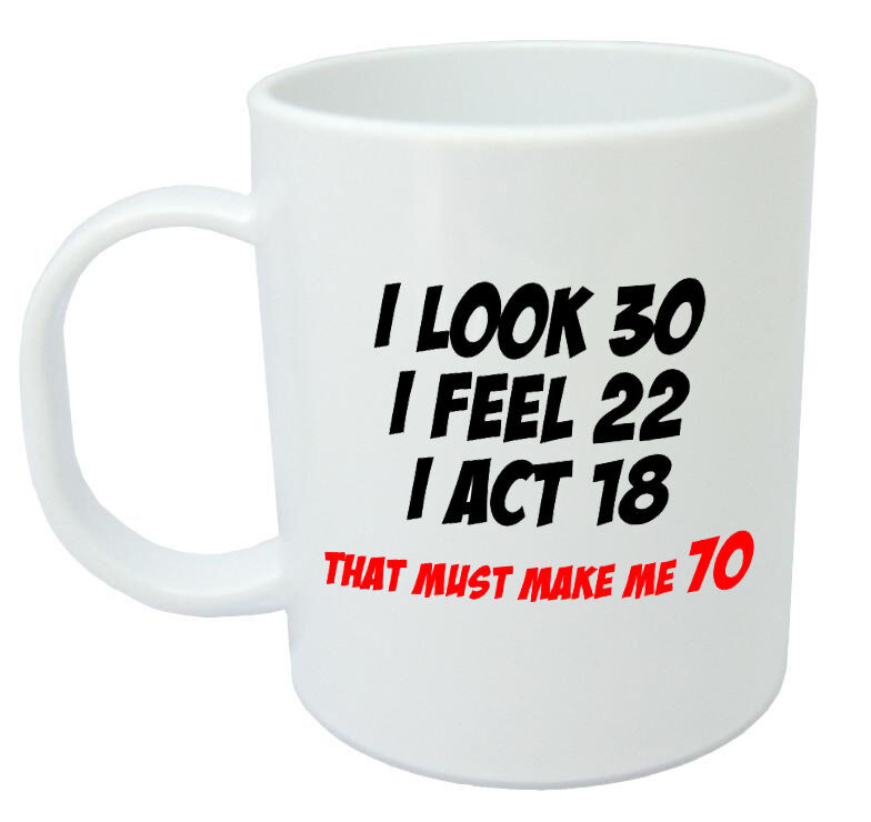 Best ideas about Gift Ideas For 70 Year Old Man Who Has Everything
. Save or Pin Makes Me 70 Mug Funny 70th Birthday Gifts Presents for Now.