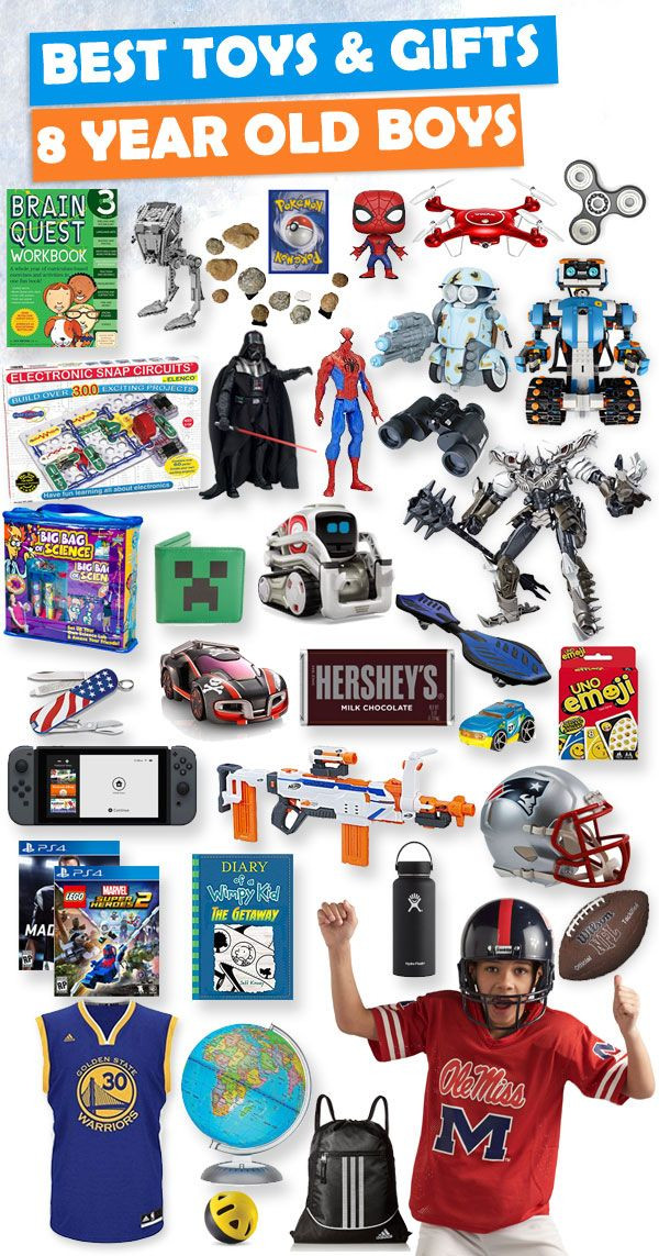 Best ideas about Gift Ideas For 8 Year Old Boy Who Likes Sports
. Save or Pin Best Toys and Gifts for 8 Year Old Boys 2018 Now.