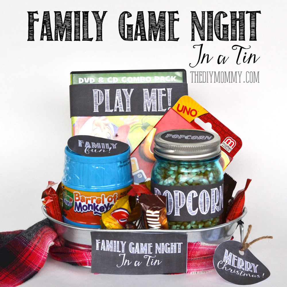 Best ideas about Gift Ideas For A Family
. Save or Pin A Gift In A Tin Family Game Night In A Tin Now.