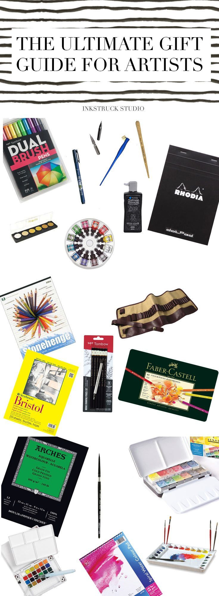 Best ideas about Gift Ideas For Artists
. Save or Pin GIFT IDEAS FOR ARTISTS Inkstruck Studio Now.