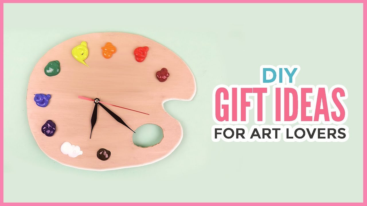 Best ideas about Gift Ideas For Artists
. Save or Pin Creative DIY Gift Ideas for Art Lovers Now.