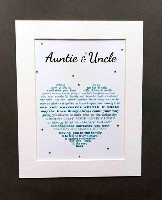 Best ideas about Gift Ideas For Aunt And Uncle
. Save or Pin Auntie Uncle t Aunt Uncle t Aunty Uncle t thank Now.