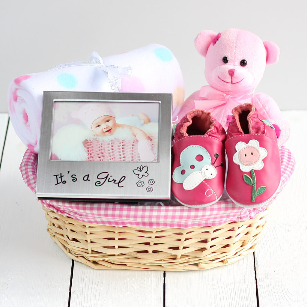 Best ideas about Gift Ideas For Baby Girl
. Save or Pin Girl s Beautiful New Baby Gift Basket Newborn Baby Hamper Now.