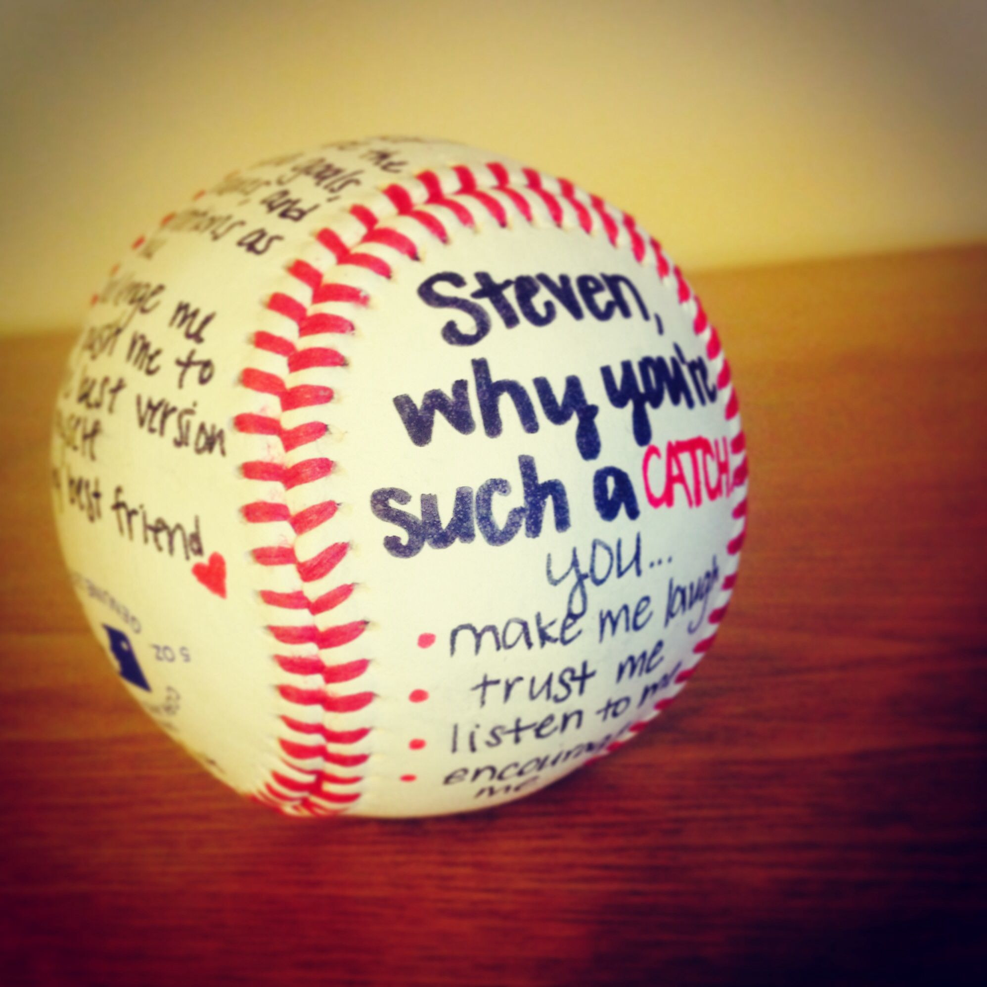 Best ideas about Gift Ideas For Baseball Players
. Save or Pin Coolest t to surprise my boyfriend baseball player with Now.