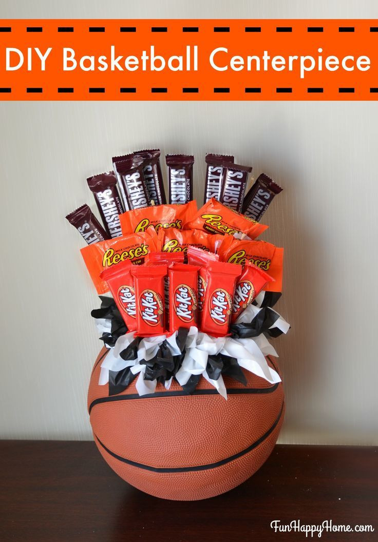 Best ideas about Gift Ideas For Basketball Players
. Save or Pin DIY Basketball Centerpiece Now.