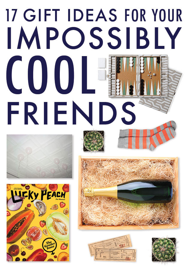 Best ideas about Gift Ideas For Best Friend Male
. Save or Pin 17 Gift Ideas For Your Impossibly Cool Friends Now.