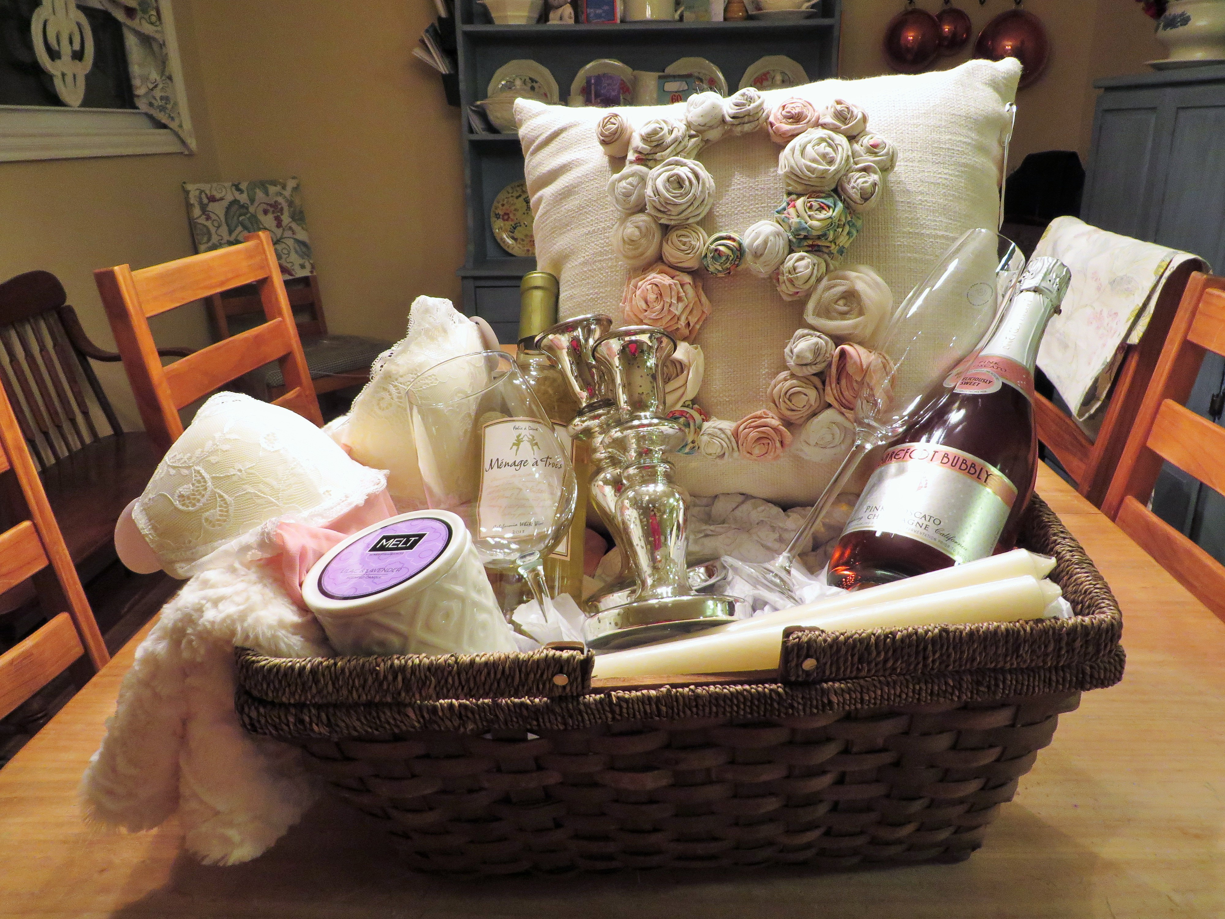 Best ideas about Gift Ideas For Bridal Shower
. Save or Pin Bridal Shower Gift Basket Now.