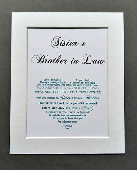 Best ideas about Gift Ideas For Brother And Sister In Law
. Save or Pin Brother t Sister in law t Sister Gift Brother in law Now.
