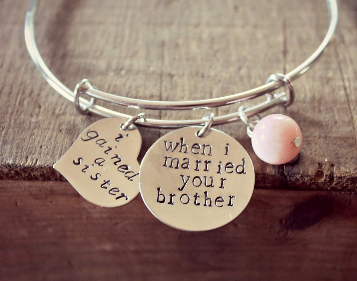 Best ideas about Gift Ideas For Brother And Sister In Law
. Save or Pin Jewelry for Sister in Law Bridesmaid Gift Ask Emmaline Now.