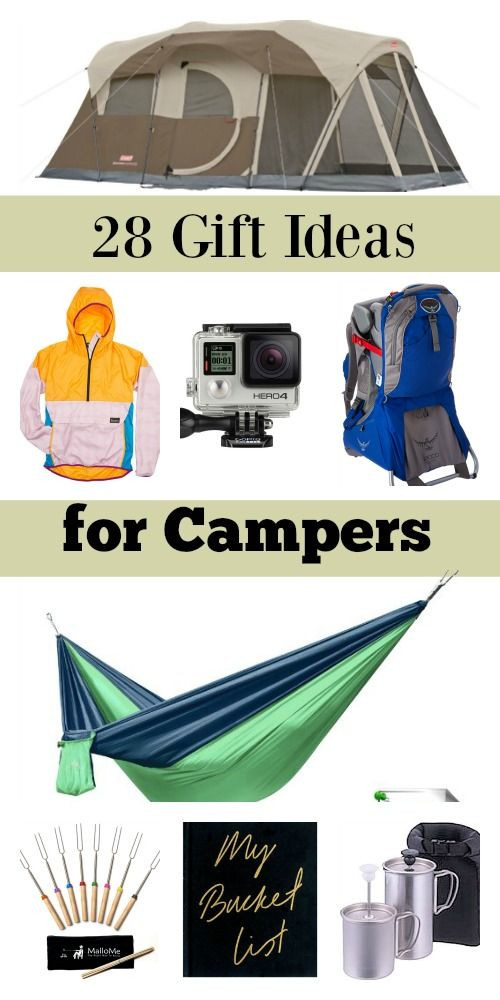 Best ideas about Gift Ideas For Campers
. Save or Pin 28 Gift Ideas for Campers or Anyone Who Loves the Outdoors Now.