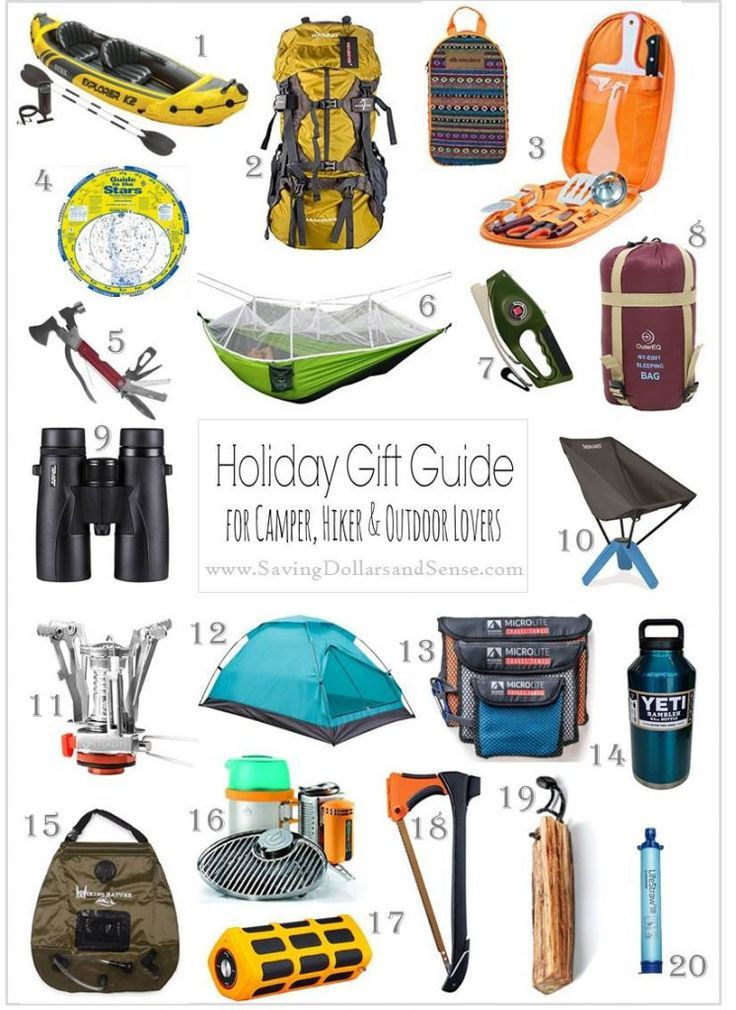 Best ideas about Gift Ideas For Campers
. Save or Pin Holiday Gift Guide for Campers Hikers and Outdoors Lovers Now.