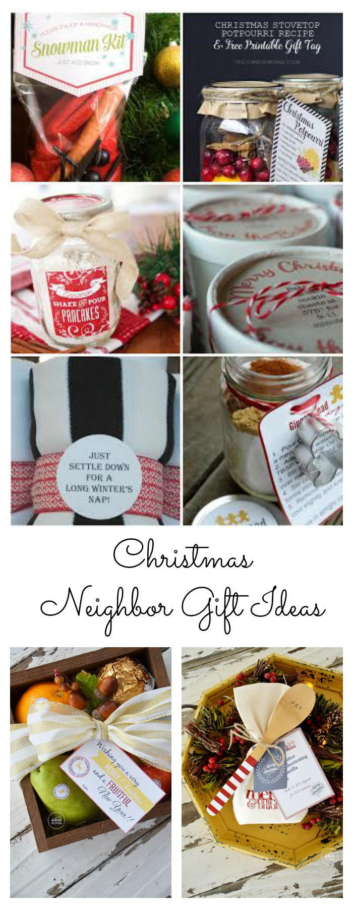 Best ideas about Gift Ideas For Christmas
. Save or Pin Christmas Neighbor Gift Ideas The Idea Room Now.