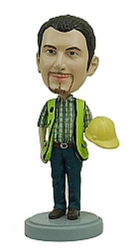 Best ideas about Gift Ideas For Construction Workers
. Save or Pin Construction Worker Custom Bobble Head Now.