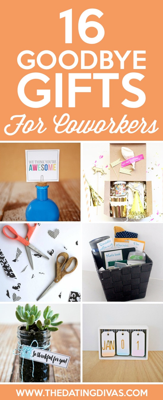 Best ideas about Gift Ideas For Coworker Leaving
. Save or Pin 101 Cheap & Easy Goodbye Gifts The Dating Divas Now.