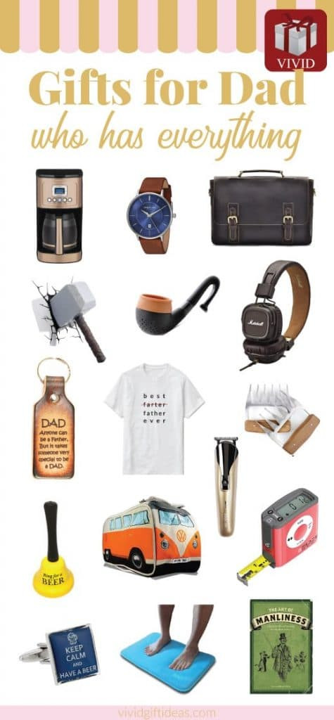 Best ideas about Gift Ideas For Dad Who Has Everything
. Save or Pin The List of 30 Cool Gifts For Dad Who Has Everything Now.