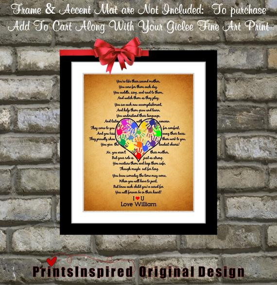 Best ideas about Gift Ideas For Daycare Providers
. Save or Pin Personalized Daycare Provider Gifts For Teacher by Now.