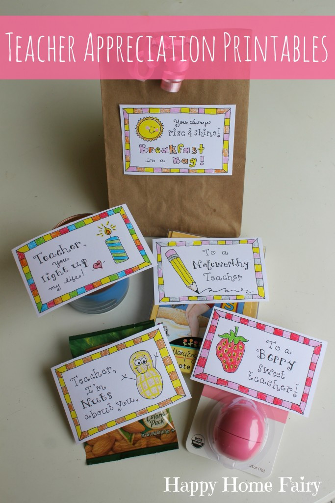 Best ideas about Gift Ideas For Daycare Staff
. Save or Pin 5 Simple Teacher Appreciation Gifts FREE Printables Now.