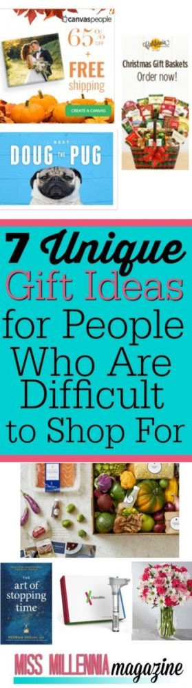 Best ideas about Gift Ideas For Difficult People
. Save or Pin 7 Unique Gift Ideas for People Who Are Difficult to Shop For Now.