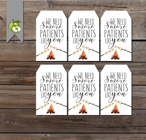 Best ideas about Gift Ideas For Doctors From Patients
. Save or Pin patient Appreciation Gift Tag s more patients smore Now.