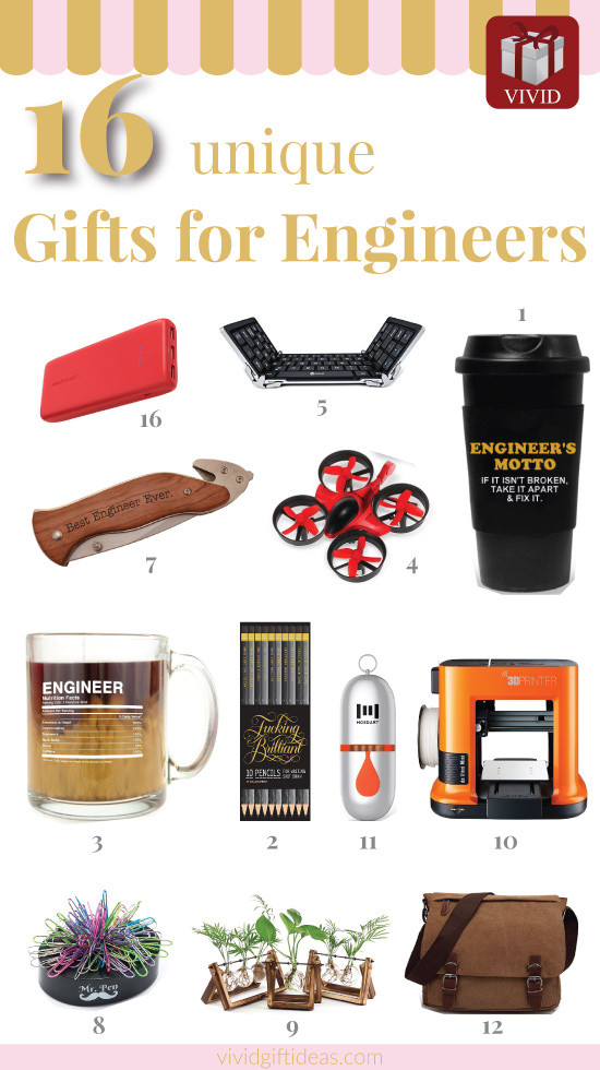 Best ideas about Gift Ideas For Engineers
. Save or Pin The 16 Best Gifts for Engineers and Engineering Students Now.
