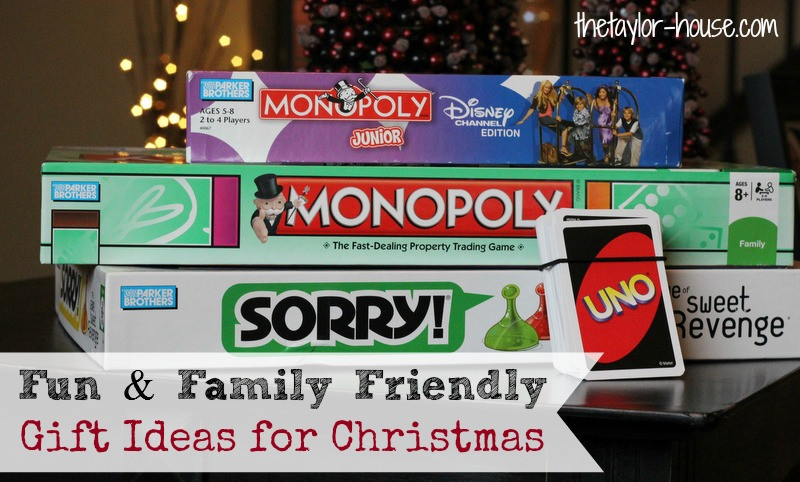 Best ideas about Gift Ideas For Family
. Save or Pin Fun & Family Friendly Gift Ideas Now.