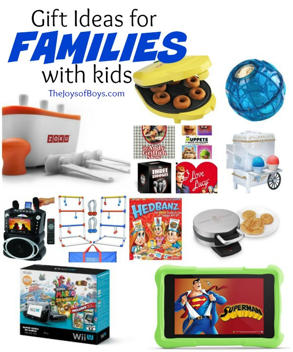 Best ideas about Gift Ideas For Family
. Save or Pin Gift Ideas for Families with Kids The Joys of Boys Now.