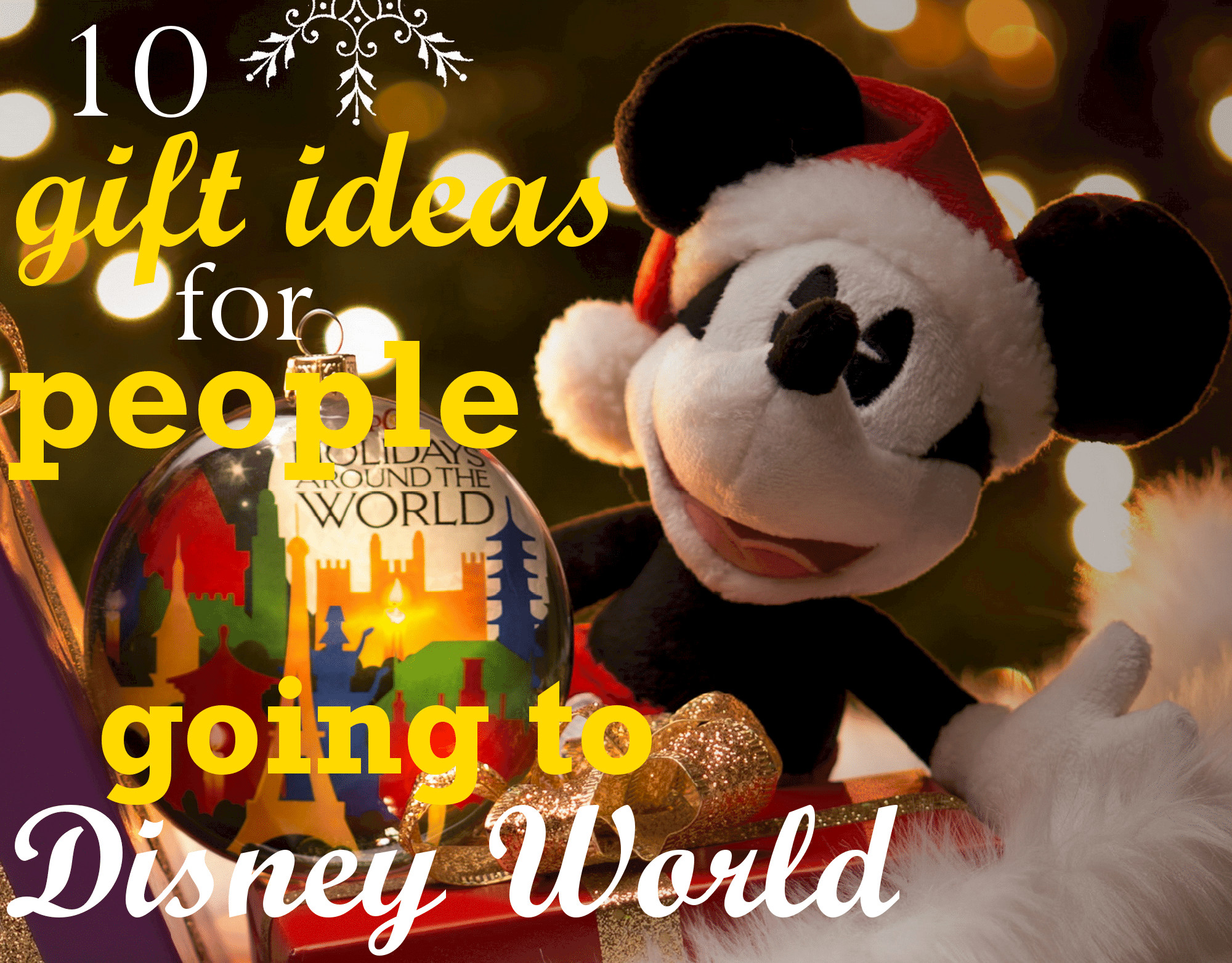 Best ideas about Gift Ideas For Family Members
. Save or Pin Gift ideas for Disney World bound families Now.