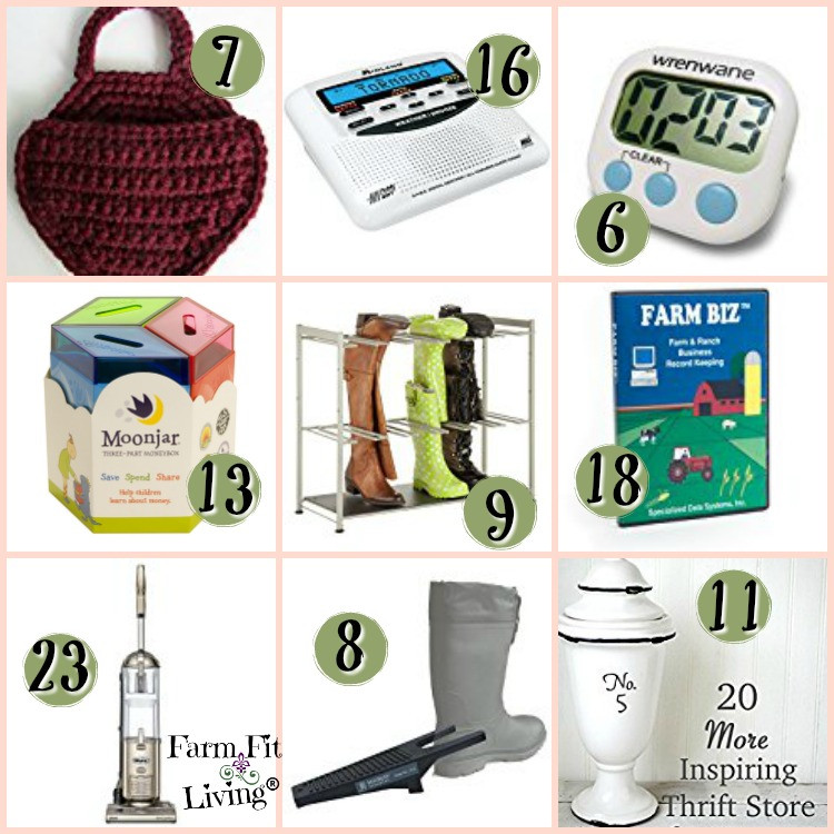 Best ideas about Gift Ideas For Farmers
. Save or Pin 23 Gift Ideas for the Farmers Wife in your Life Now.
