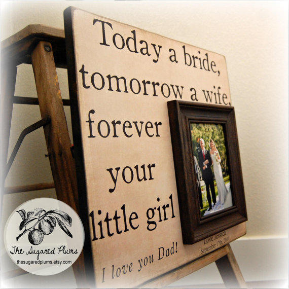 Best ideas about Gift Ideas For Father Of The Bride
. Save or Pin Father of the Bride Custom Wedding Gift from Now.