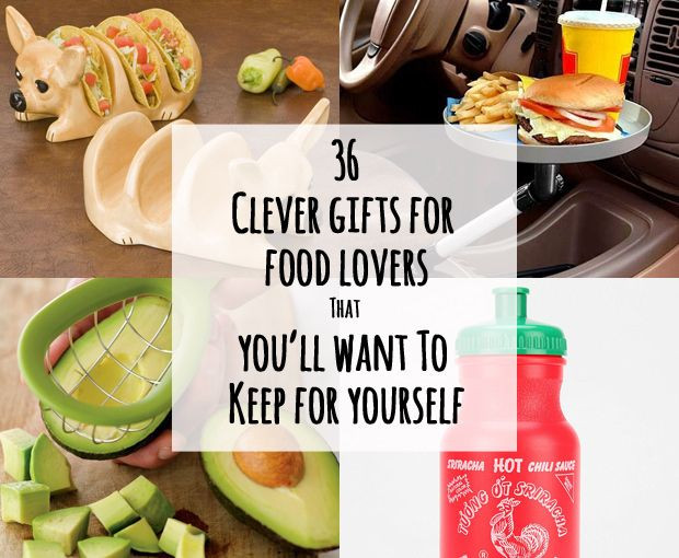 Best ideas about Gift Ideas For Food Lovers
. Save or Pin 36 Clever Gifts For Food Lovers That You ll Want To Keep Now.