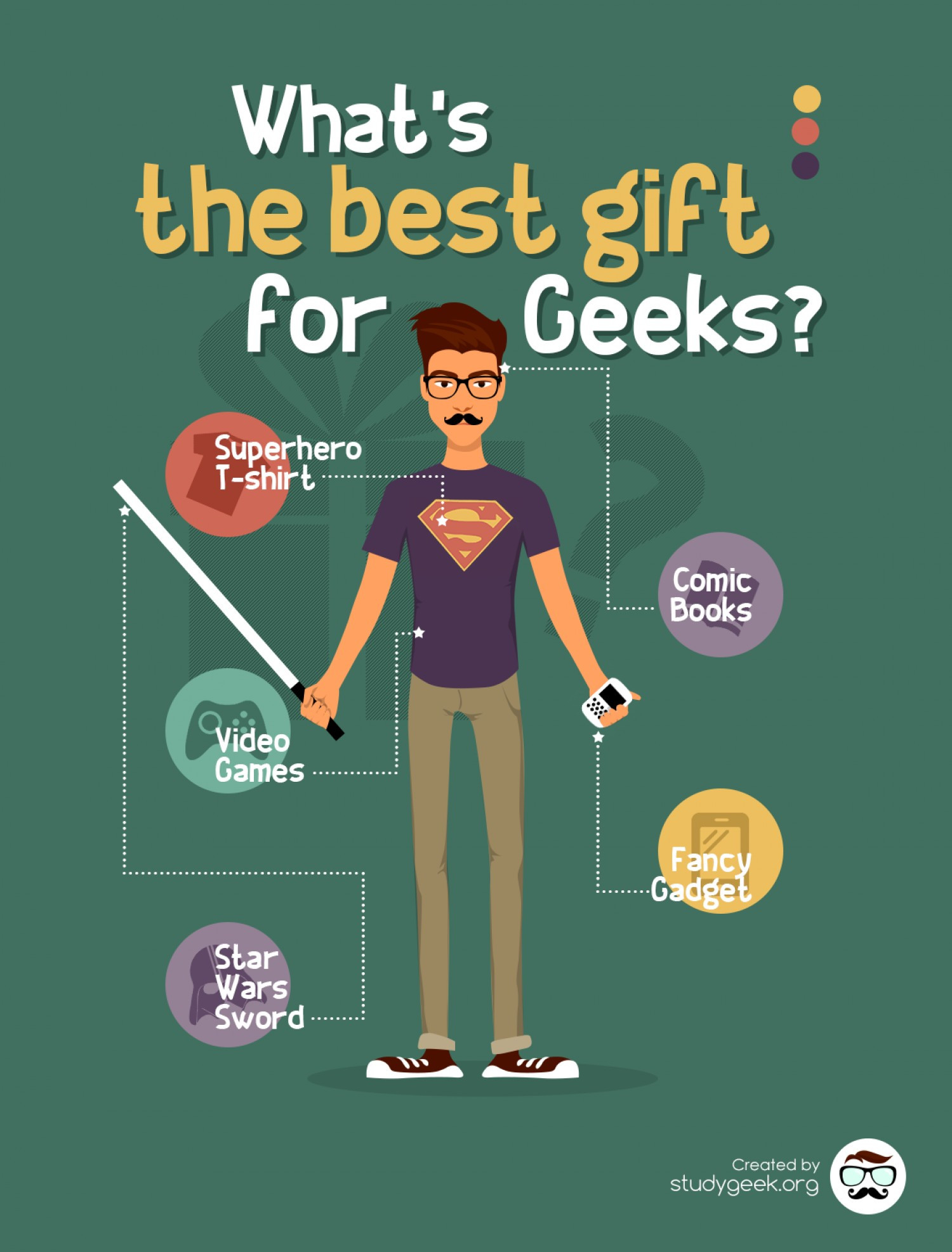 Best ideas about Gift Ideas For Geeks
. Save or Pin Gift Ideas from StudyGeek Now.