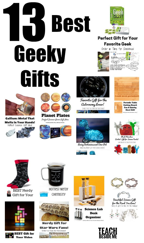 Best ideas about Gift Ideas For Geeks
. Save or Pin 13 Nerdy Gifts for the Geeks in your Life Teach Beside Me Now.