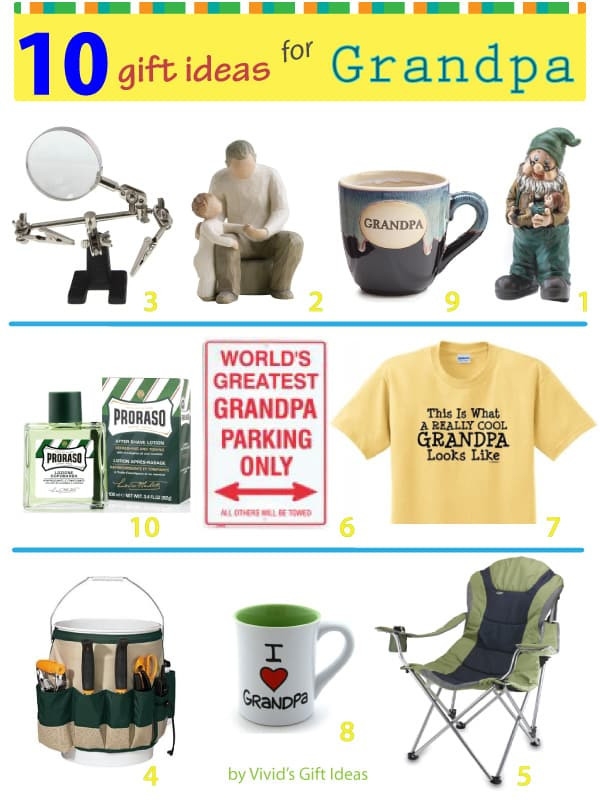 Best ideas about Gift Ideas For Grandfathers
. Save or Pin Top 10 Gift Ideas for Grandpa Vivid s Now.