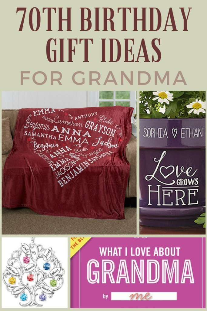 Best ideas about Gift Ideas For Grandmas
. Save or Pin 70th Birthday Gift Ideas for Grandmas Now.